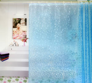 <span class=keywords><strong>Rideau</strong></span> <span class=keywords><strong>de</strong></span> <span class=keywords><strong>douche</strong></span> imperméable et antibactérien en matériau écologique EVA avec motif en relief 3D, assurance qualité supérieure d'usine - Product Image 1