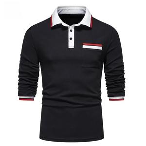 Camisa Casual de Manga Larga para Hombre, 100% Algodón, Estilo Golf, Envío Gratis - Product Image 4
