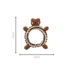 Daisy and Jasper Eco-Friendly Cotton Rope Toys Cartoon Style Squeaky <b>Plush</b> Toys for <b>Cats</b> - Product Image 5