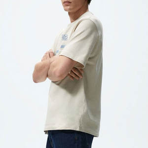 T-shirt surdimensionné pour hommes Prix de gros T-shirt surdimensionné pour hommes 100% coton T-shirt surdimensionné pour hommes - Product Image 2