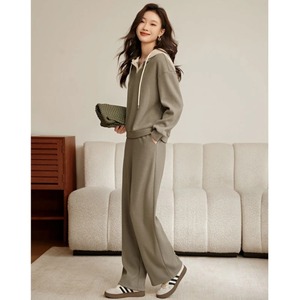 ชุดวอร์ม2ชิ้นสำหรับเด็กชายหญิง2-13ปีเสื้อผ้าลำลองแบบสวมหัวสไตล์คลาสสิกและฤดูใบไม้ผลิและฤดูใบไม้ร่วง - Product Image 3