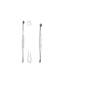 GERMAN S.S MADE INSTRUMENTOS ORTOPÉDICOS VOLKMANN HUESO CURETAS DOBLE EXTREMO - Product Image 3