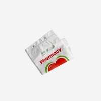 Sacs en plastique blancs jetables découpés à la forme pour pharmacies, prix usine Turquie, vente en gros