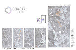 600x1200mm Carreaux de sol en porcelaine Design moderne Fonction brique réfractaire 9mm d'épaisseur Carreaux d'intérieur de haute qualité - Product Image 4