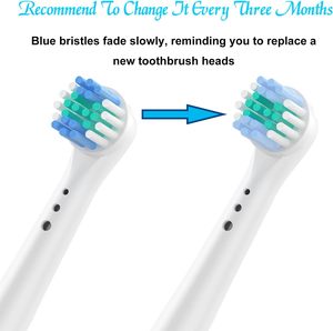 Replacement Brush <b>Heads</b> for Oral B Compatible Including 4 Precisions 4 Floss 4 Cross and 4 Whitening - 16 Variety Pack - Product Image 4