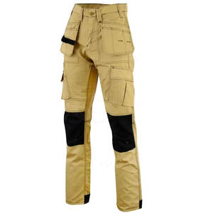 Pantalon mécanicien/Cargo pour hommes Offre Spéciale séchage rapide léger entièrement personnalisable 100% coton taille moyenne technique teint uni - Product Image 2