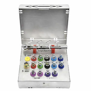 Destornillador de Trinquete Manual de Alta Precisión para Implantes Dentales, Empuñadura Ergonómica, Acero Inoxidable, para Coronas Protésicas - Product Image 2