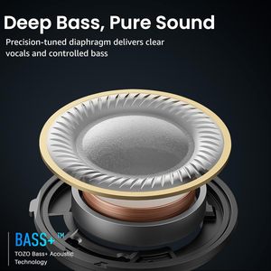 Audífonos Inalámbricos Bluetooth 5.3 Ligeros, Resistentes al Agua IPX5, con 2 Micrófonos para Llamadas con IA, Sonido Envolvente Premium y Bajos Profundos - Product Image 2