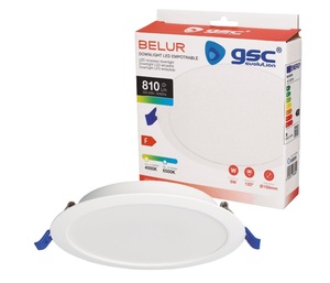 Faretto LED da incasso rotondo Belur 9W 6500K (GSC 201000094) - Product Image 2