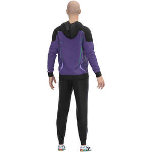 Sudadera con Capucha para Hombre en Mezclilla - Absorbe la Humedad y es Ecológica, Venta al Por Mayor OEM Personalizada - Product Image 6