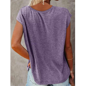 Camiseta de algodón gráfica unisex personalizada último diseño de talla grande camiseta de gran tamaño para mujer vestido de tela vaquera - Product Image 3