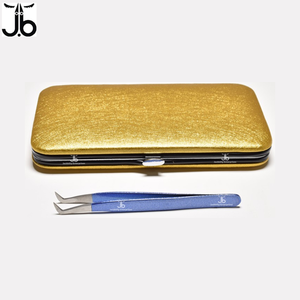 Herramientas de colocación de pestañas de lujo Pinzas de extensión de pestañas resistentes al calor Pinzas de aplicación de pestañas ligeras - Product Image 5