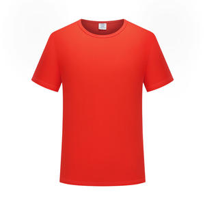 Col rond pas cher 180gsm modal t-shirts décontracté uni blanc couleur pure t-shirt pour hommes logo personnalisé t-shirt pour hommes - Product Image 4