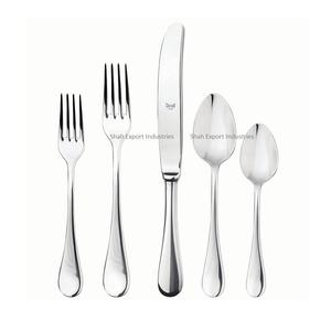 Recién llegado, juego de cubiertos de Metal con mango de diseño agradable, acabado gris para el hogar y el Hotel, juego de cubiertos para comer comida - Product Image 2