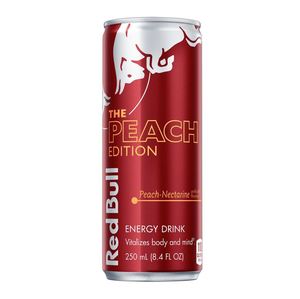 Bebida Energética Red Bull Peach Edition Sabor Melocotón y Nectarina 250ml, Caja al por Mayor para Reventa - Product Image 3