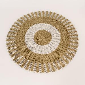 Alfombras de algas marinas tejidas a mano para decoración de sala de estar y comedor alfombra de rafia de alta calidad al por mayor - Product Image 2