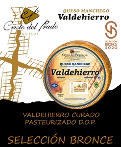 Cristo Del Prado, fromage dur fermenté artisanal en ligne, D.O. Moitiés de mouton Manchego pasteurisées en vrac, emballées sous vide, prêtes à consommer - Product Image 2