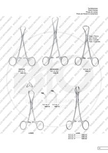 Tohoku คีมหนีบผ้าขนหนูสแตนเลสสตีลขนาด11ซม. จากเยอรมันได้รับการรับรองมาตรฐาน ISO 13485ที่หนีบผ้าผ่าตัด - Product Image 5