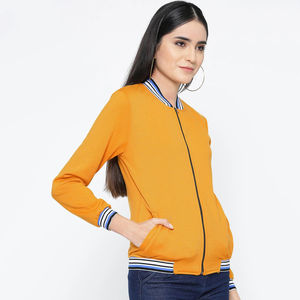 Veste de baseball en maille respirante de haute qualité pour femmes, veste de baseball personnalisée avec logo, service OEM ODM - Product Image 4