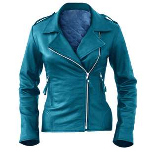 Chaqueta Cortavientos de Cuero Marrón Personalizada a la Moda para Hombre - Product Image 1