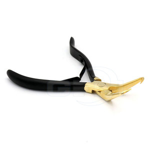 Outils d'extension de cheveux en acier inoxydable personnalisés en stock - Durables, réutilisables, qualité professionnelle, logo personnalisé, GEMSTONE ENTERPRISES OEM - Product Image 2