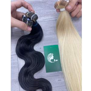 เทปผมตรงธรรมชาติมีหลายสีผมมนุษย์แท้ความยาว8-32นิ้ว - Product Image 1