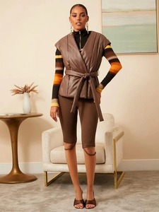 เสื้อแจ็กเก็ตทรงปลาปักเป้าสำหรับผู้หญิงเสื้อโค้ทกันหนาวบุฟองน้ำทันสมัยมีซิปปรับแต่งได้ - Product Image 4