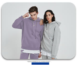 Personalizado 330 Gsm 100% Tela de algodón Sudaderas con capucha para hombre Personalizar en blanco Casual Sudadera con capucha de gran tamaño Impresión Bordado Puff Logo para Unisex - Product Image 6