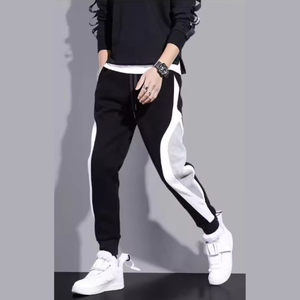 Pantalones Cargo Casuales de Lona Estampados para Hombre de Primera Calidad con Bolsillos, Cierre de Cremallera, Ropa de Moda de Alta Calidad de BD - Product Image 5