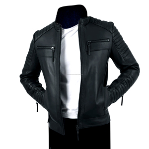 Original Men's Sheep Leather <b>Jacket</b> for Winter Season - Product Image 4