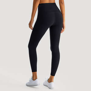 Venta al por mayor logotipo personalizado Botín Deporte Levantamiento de glúteos sin costuras Yoga Leggings para mujeres logotipo leggingspants estilo leggings caliente - Product Image 3