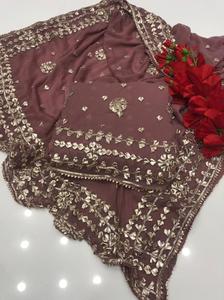 Conjunto de traje de Ndian/akistani Sona chandi Salwar kameez para mujer, vestido de Ndian unjabi goota - Product Image 3