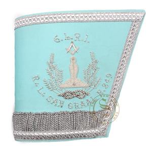 Grande Loge Passé Maître Maçonnique (Événement) Manchettes pour Uniformes Maçonniques Regalia | Gantelets de Haute Qualité à Vendre - Product Image 2
