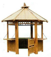 Offre Spéciale – Nouvelle Arrivée 100% Écologique : Maison en Bambou d'Extérieur à Installation Rapide pour Entrepôt, Station Balnéaire, Hôtel, Piscine