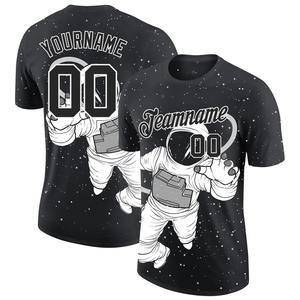 Directo Engro ropa deportiva al por mayor personalizado 3D patrón diseño astronauta rendimiento camiseta - Product Image 1