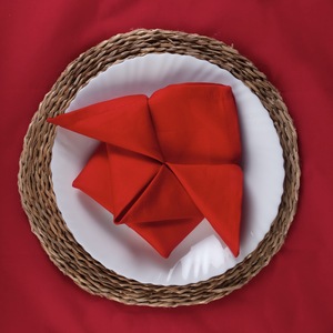 100% ensemble de serviettes en satin de coton à séchage rapide serviette en lin solide blanc tissé pour la maison hôtels restaurants utilisation durable de la cuisine - Product Image 1