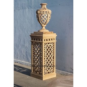 Último patrón llegada más elegante diseñador único aluminio fundido chapado en oro con bolas de cristal Arte Creativo moderno decoración de boda - Product Image 6