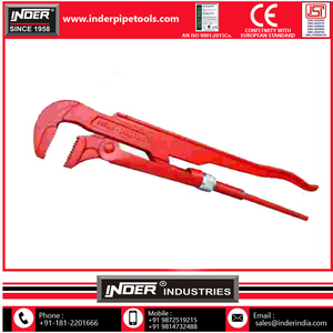 Inder suédois personnalisé 45 90 degrés 1/2 pouces robuste réglable universel multi-taille clé à tuyau outil à main de haute qualité - Product Image 6