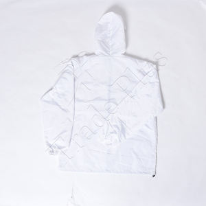 Nuevas chaquetas al por mayor, impermeable, a prueba de viento, transpirable, poliéster personalizado OEM Logo hombres rompevientos chaqueta de lluvia para hombres y mujeres - Product Image 2