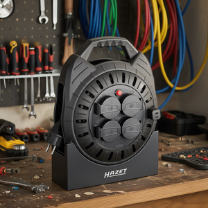 Carrete para Cables Hazet con Soporte para Organización y Almacenamiento de Cables - Product Image 3