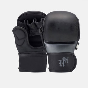 Gants de MMA professionnels en cuir, poignées durables, matériau personnalisable - Product Image 1