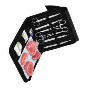 Kit de pratique de suture dentaire, instruments chirurgicaux en acier inoxydable pour la formation des étudiants en médecine et logo personnalisé - Product Image 3