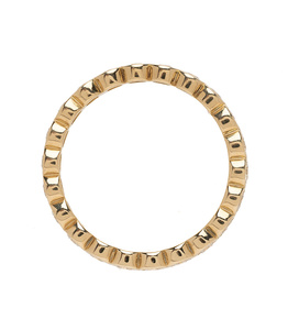 Bezel Set Round Diamond Eternity Wedding Band Lab Grown Diamond Stacking 14K Solid <b>Gold</b> <b>Dainty</b> <b>Ring</b> for Women Anniversary Gift - Product Image 3