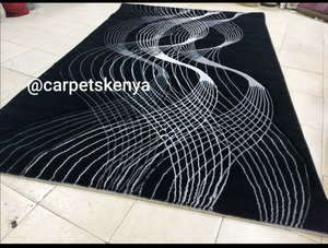 Alfombras Turcas Modernas de Polipropileno Tejidas a Máquina, Alfombras de Yute de Alta Calidad Resistentes a las Manchas, de Pelo Alto, Abstractas, para Dormitorio - Product Image 5