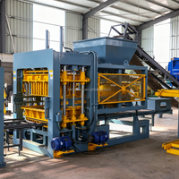 Machine automatique de fabrication de blocs QT10-15 pour l'Afrique de l'Ouest et du Nord avec système hydraulique PLC