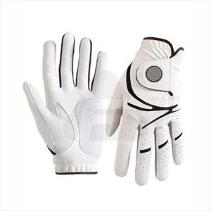 Gants de Golf en cuir véritable pour hommes, main gauche droite, doux, respirant, en peau de mouton Pure, accessoires de Golf - Product Image 5