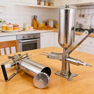 Máquina Manual <span class=keywords><strong>para</strong></span> Rellenar <span class=keywords><strong>Churros</strong></span>, Equipo <span class=keywords><strong>para</strong></span> Carritos de Comida Callejera, Unidad Manual de Dosificación de Salsa <span class=keywords><strong>para</strong></span> Aperitivos - Product Image 1