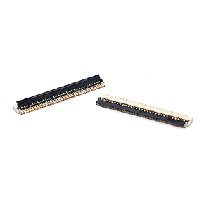 Connecteurs Ezon 1H de haute qualité 13~73 broches à angle droit en bronze phosphoreux (FFC FPC) 861BXXG12-42_0.3ph SMT FFC en bobine 1 - Product Image 1