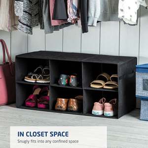 Organizzatore per Scarpe dal Design Moderno in Plastica PP e Tessuto per Uso Domestico, Bagno, Porta e Armadio, Scatola Portascarpe - Product Image 3