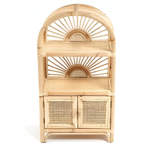 Armoire pour bébé en rotin faite à la main avec étagère garde-robe en gros pour enfants armoire écologique pour tout-petits enfants - Product Image 2